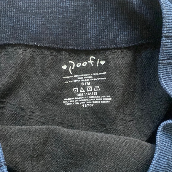 Poof! Dark Blue Jeggings Size S/M - Picture 4 of 6